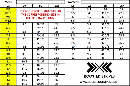 sizing for ultra boost